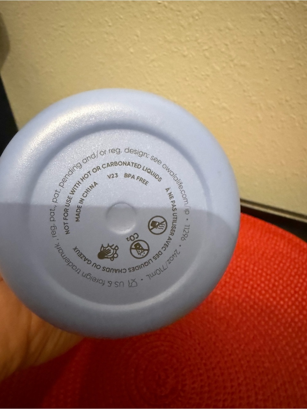 NEW Owala "Out of the Blue" 24oz Target Blue Periwinkle Stainless Steel Free Sip - Picture 6 of 6